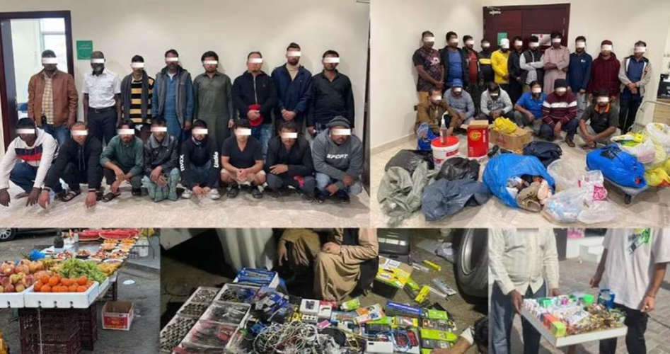 Dubai; 47 roadside vendors were arrested for violating public health and safety regulations