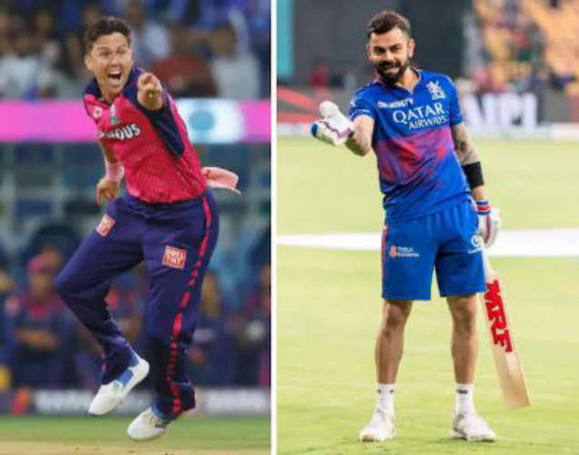 rcb will face rr today in ipl match
