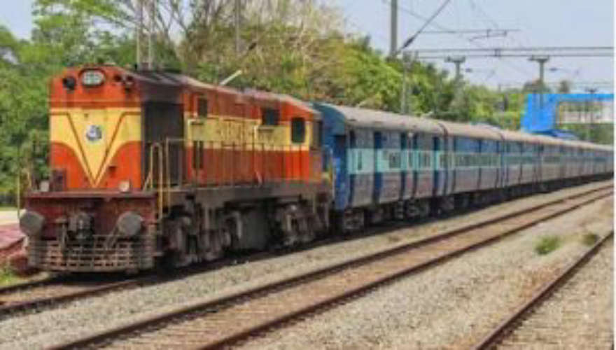 Dead bodies at two places on railway tracks