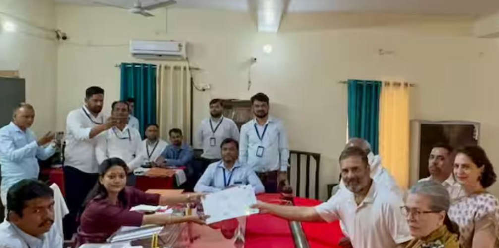 Rahul Gandhi filed nomination papers in Rae Bareli