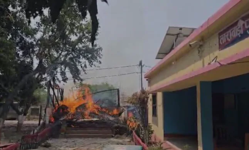 Bihar Man, Minor Wife Die In CustodyAngry Mob Sets Police Station On Fire