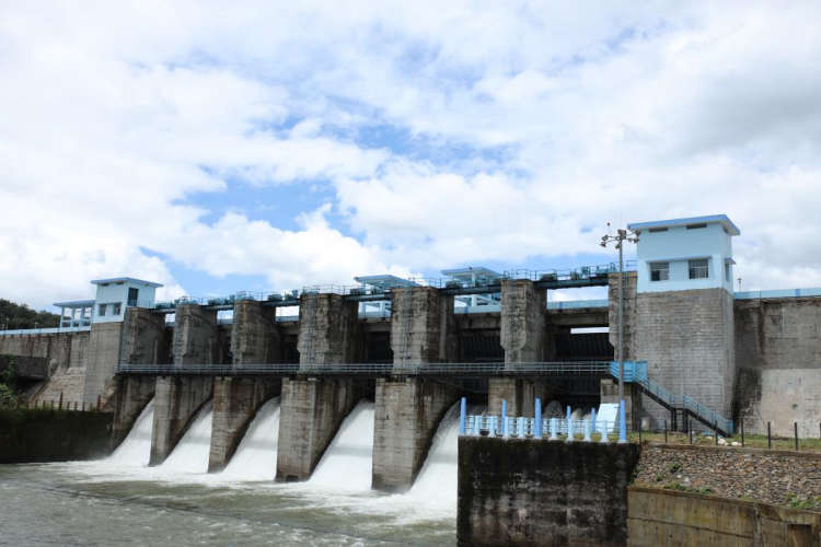 malankara dam two more shutters opened