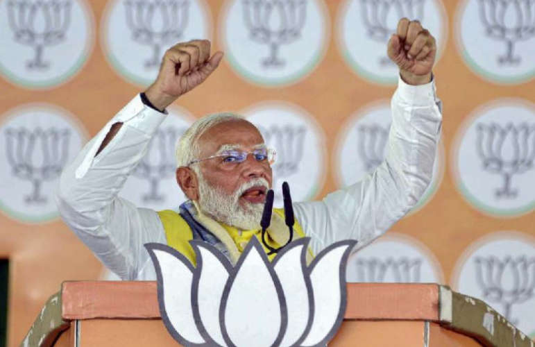 Prime Minister Narendra Modi convinced to be 'emissary of God'