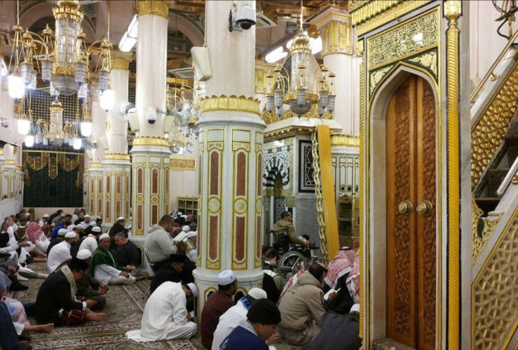 Visiting Holy Rauda was limited to 10 minutes; That too only once a year