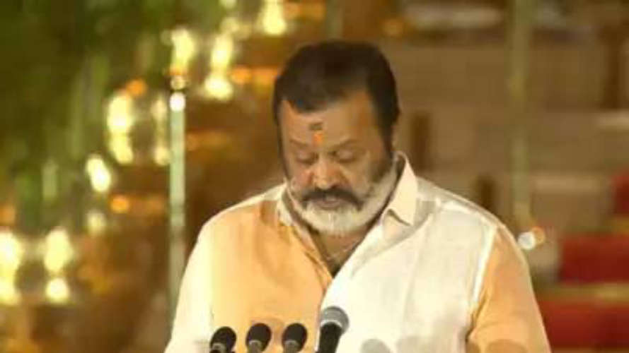 Suresh Gopi sworn in as Minister of State