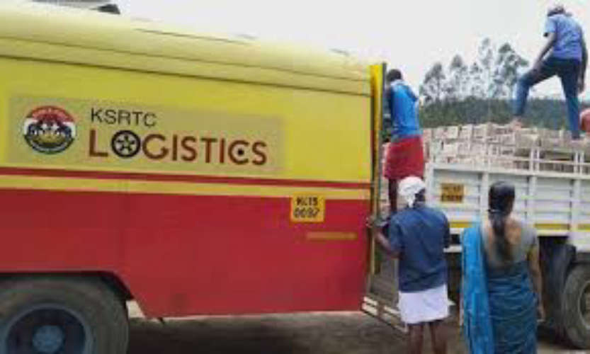 ksrtc courier and logistics on profit