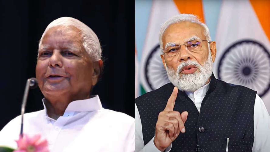lalu prasad yadav on nda government and modi