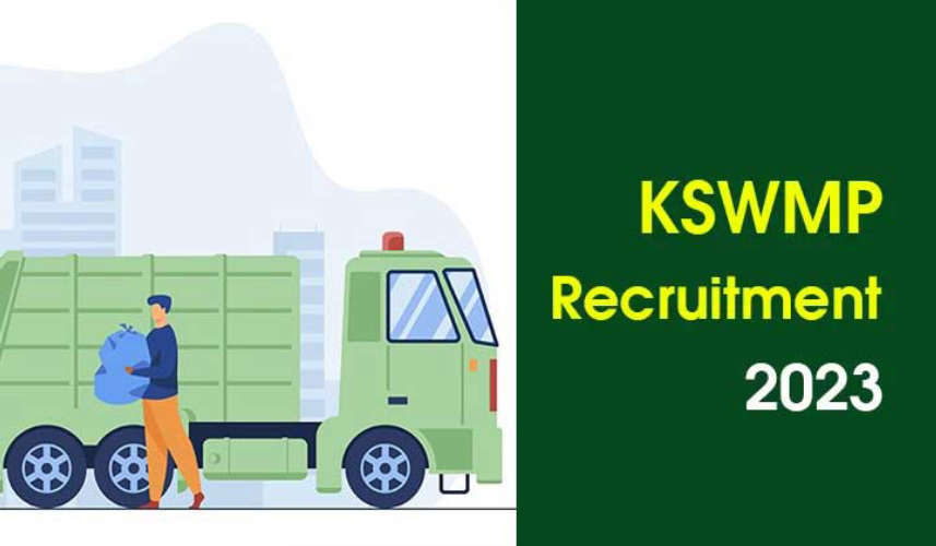 job in kerala solid waste management project apply now