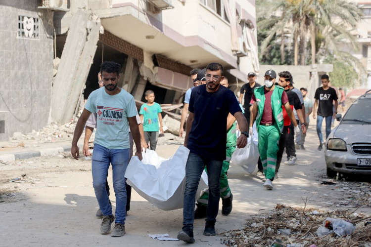 Israeli military retreats from northern Gaza, leaving dozens of Palestinians killed