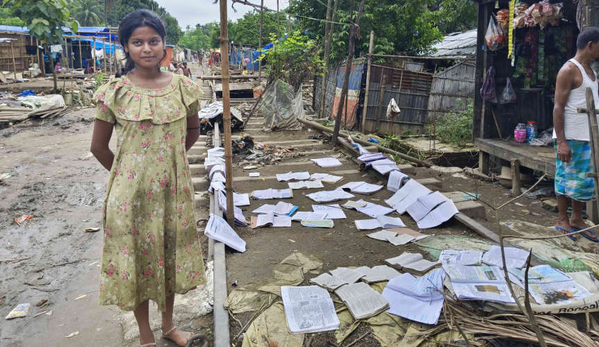 In Assam over 8000 Muslims evicted from railway land