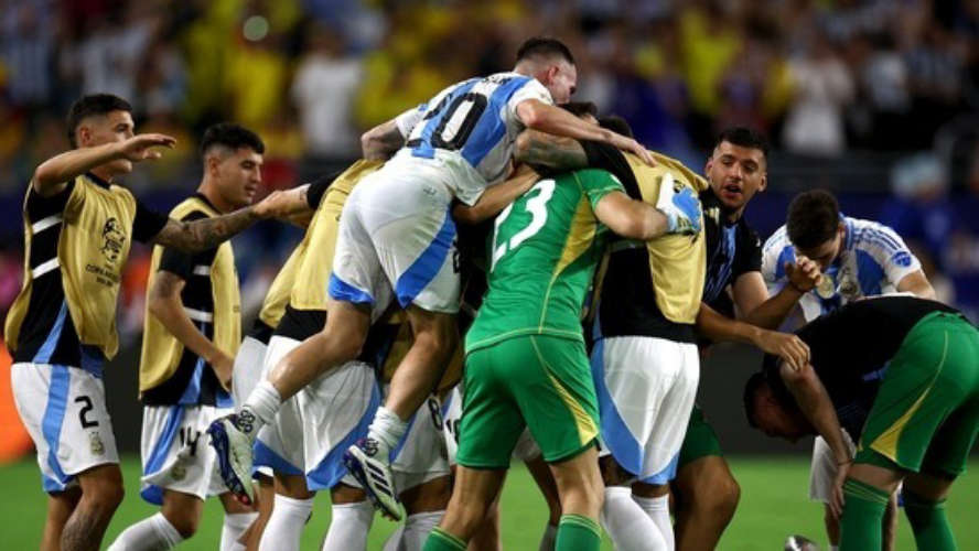 copa america final 2024 Argentina won trophy