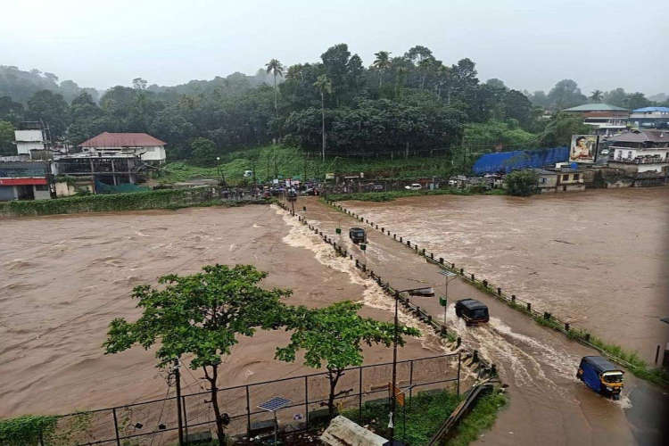 rainstorm Widespread damage across the state A passenger died after a tree fell on her car in trivandrum