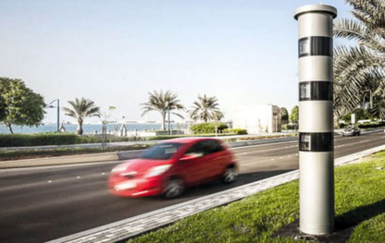 Beware of traffic violators. One sees everything silently