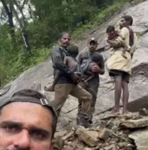 father-and-3-kids-trapped-inside-forest-near-soochippara-waterfalls-rescued