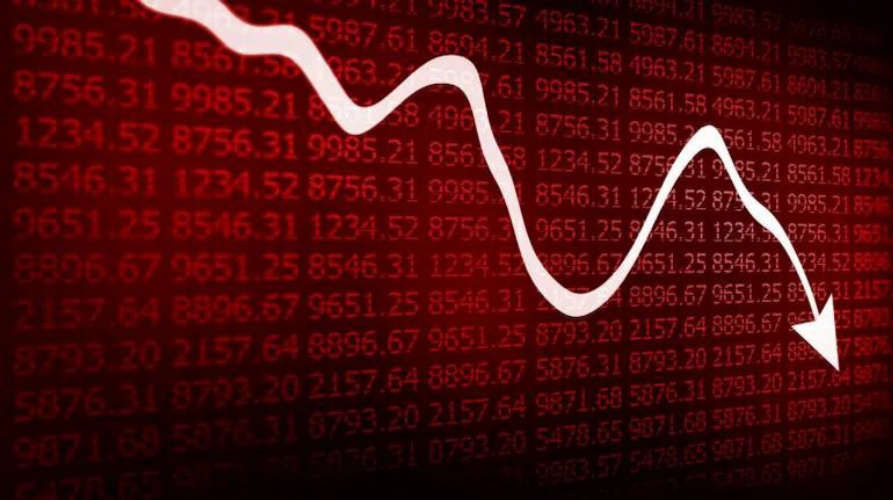 stock market today down