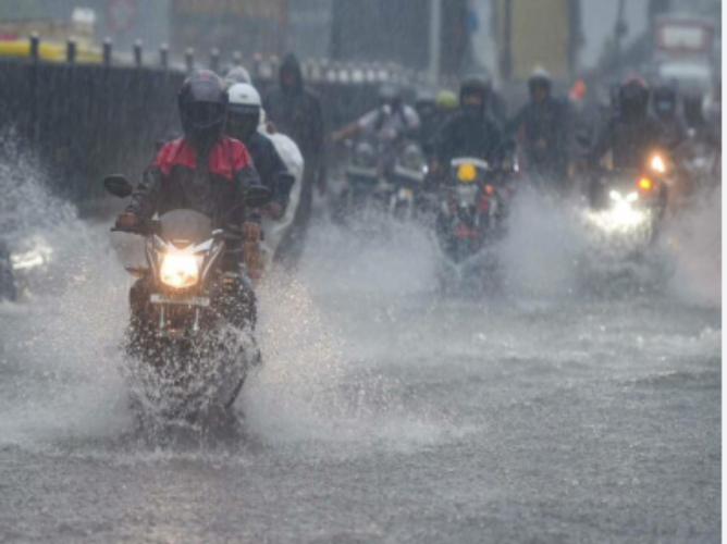 rain Yellow alert in six districts