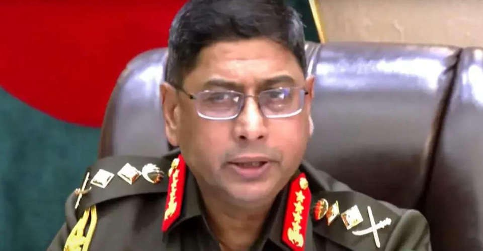 Know about the army chief who announced Hasinas resignation