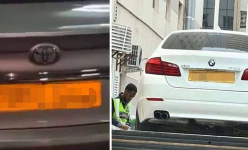 Fake number plate for car One arrested in Sharjah