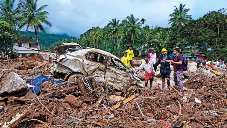 wayanad landslide searching continues 9th day missing 152 persons