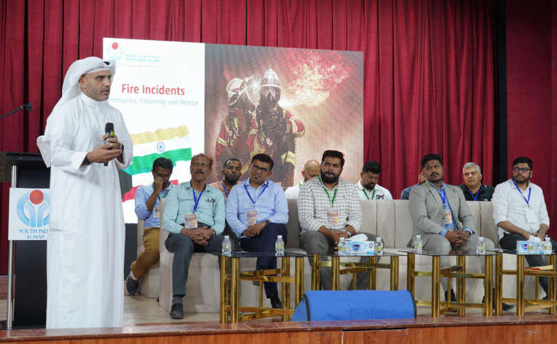 Youth India organized Fire Safety Awareness Class in Kuwait