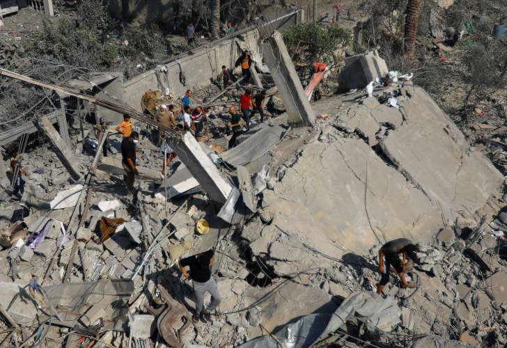 Israeli Forces Drop 907 kg of Bombs on Gaza in One Week