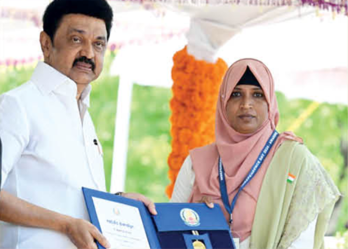 Nurse Honored with Kalpana Chawla Award for Courageous Landslide Rescue