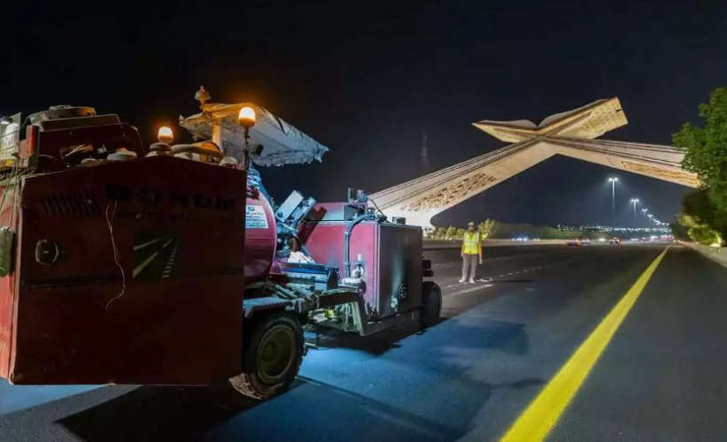 Satellite technology to ensure the quality of roads in Makkah