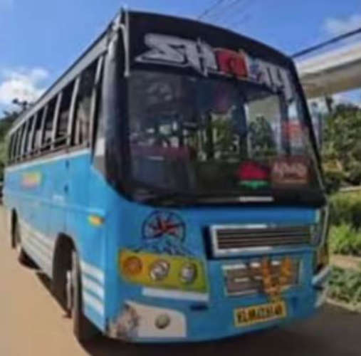 A bus parked at night stand in Kunnamkulam was stolen