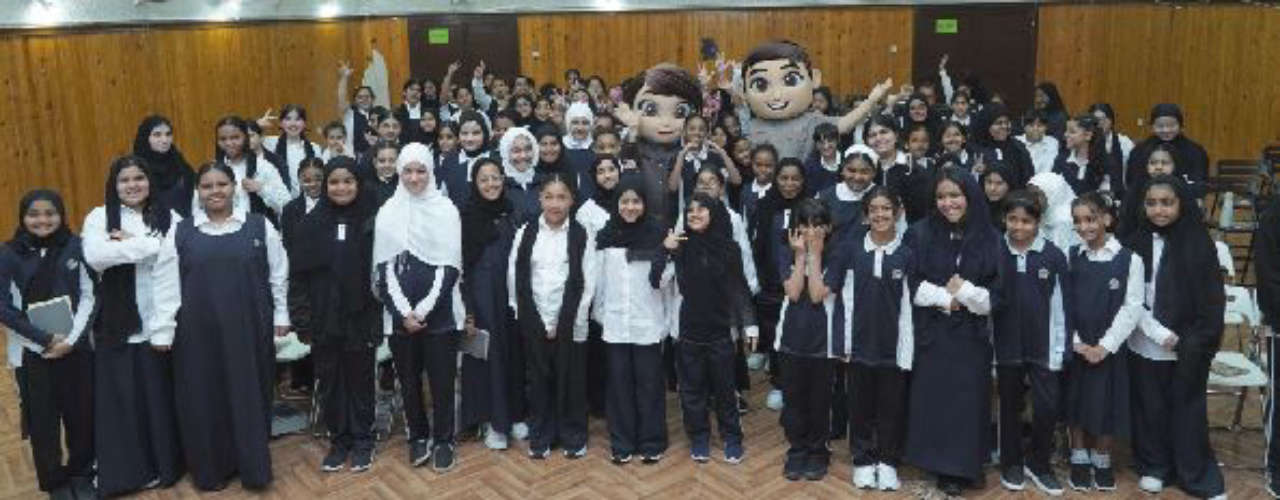 GDRFA officials visited the schools