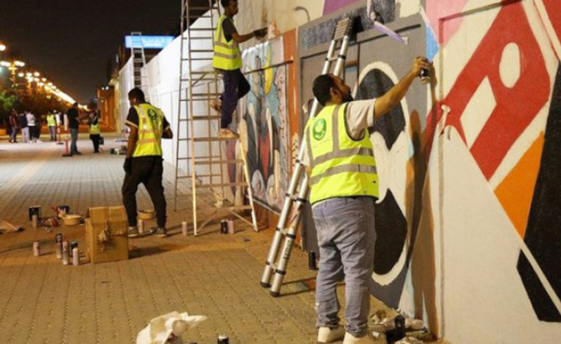 If you simply paint on the walls you will get work Saudi Arabia with new law