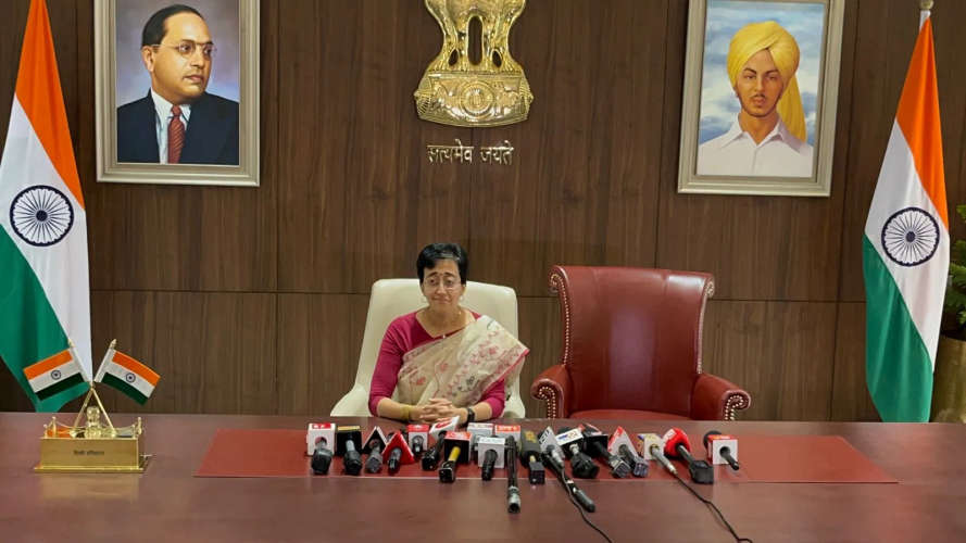 Atishi Marlena Takes Over as Delhi Chief Minister Promises to Hold Seat for Kejriwals Return