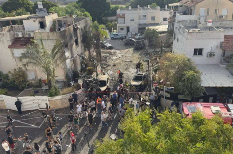 Hezbollah launched multiple rocket in Israel and state emergency declared