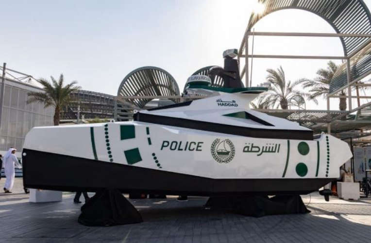 Haddad Dubai Police is about to develop the design and manufacture of drone boats