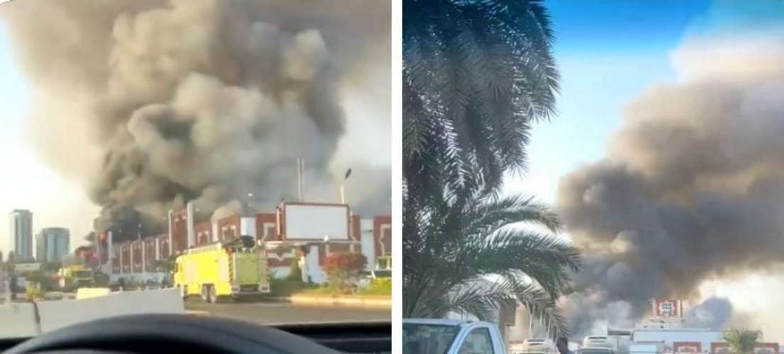 Massive fire in Jeddah International Shopping Center damage worth billions of riyals