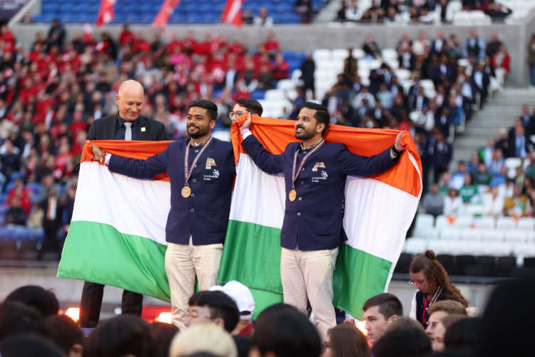 Dhruv Kumar Gandhi and Satyajith Balakrishnan Win Silver Medal in WorldSkills 2024
