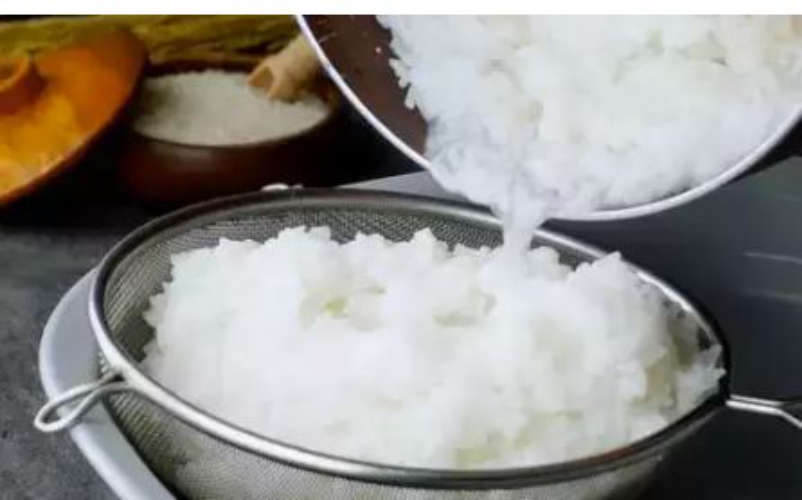 Did the rice get messy Dont worry about what to do next