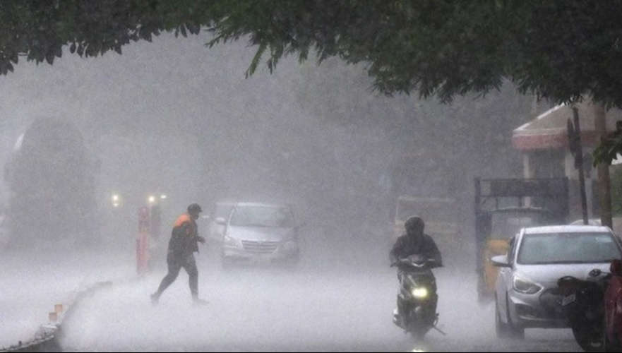Rainfall yellow alert in six districts Chance of heavy rain at isolated places till October 9