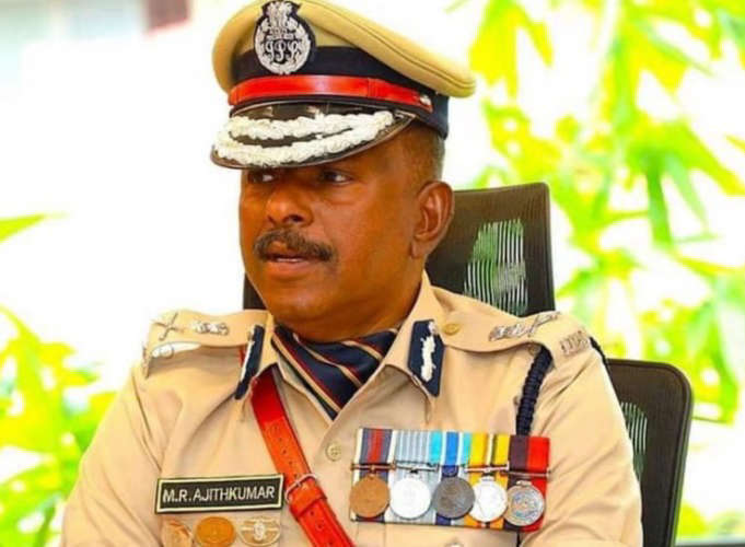 ADGP MR Ajith Kumar Removed from Law and Order Charge Replaced by Manoj Abraham