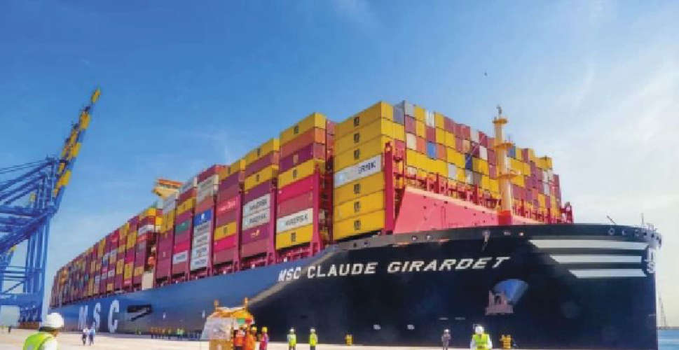 50000 container removal Vizhinjam achievement during the trial run itself
