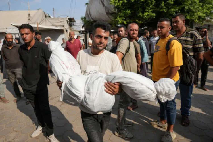 Heavy Israeli Attacks on Gaza Mark One Year of Occupation 17 Killed in Jabalia Refugee Camp