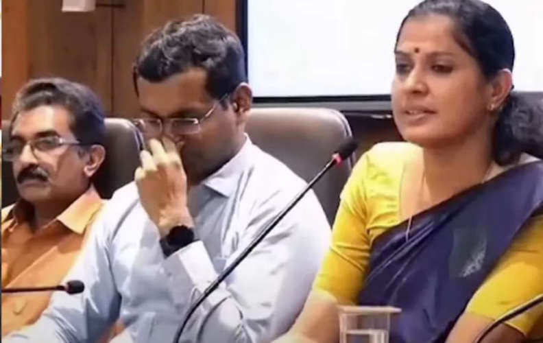 kannur-district-panchayat-president-p-p-divya-mocks-at-adm-naveen-babu-full-text-of-speech