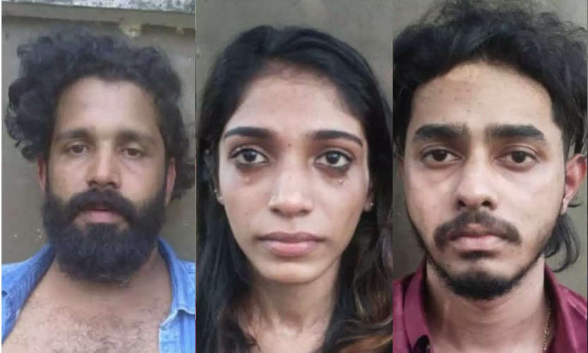 Drug bust in Angamaly 200 grams of MDMA and ten ecstasy were seized Three people including the woman were arrested