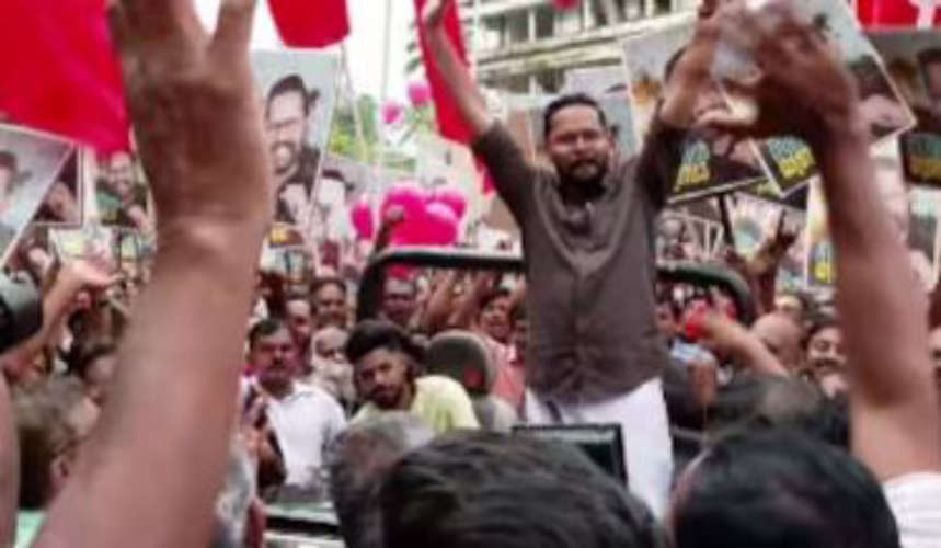 Sarins Roadshow in Palakkad Heats Up Election Campaign