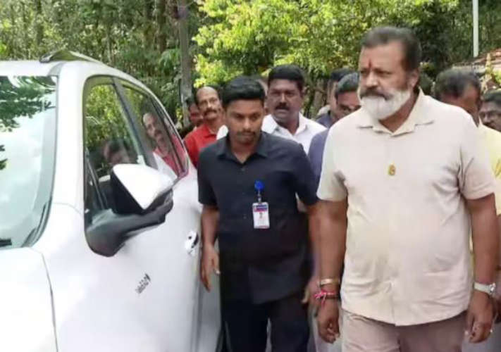 NOCs from the Last 25 Years Must Be Reviewed Suresh Gopi Visits Naveen Babus House