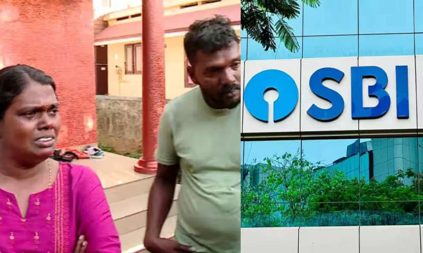 SBI takes confiscation action when there is no one in the house Family on highway in Kalamassery