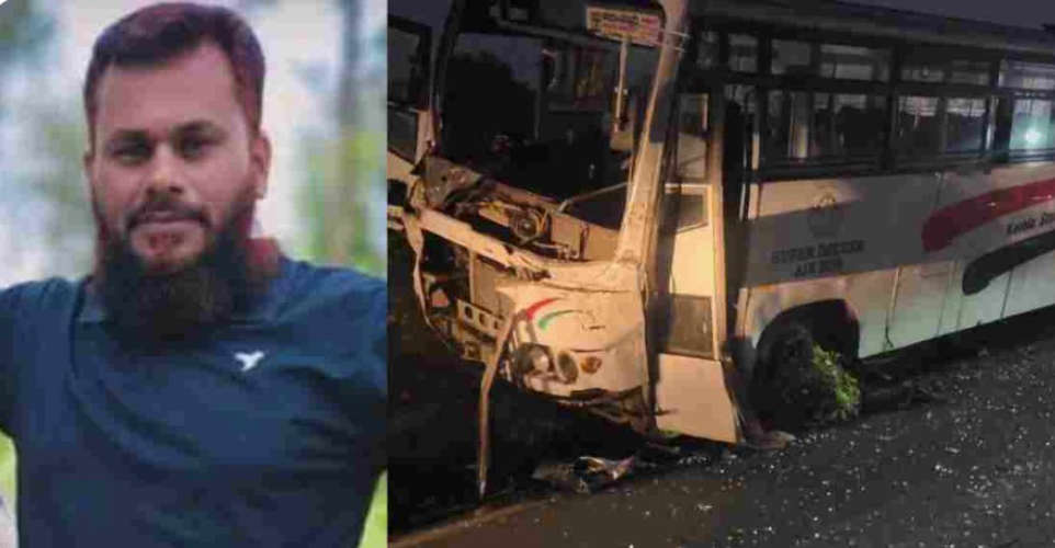 ksrtc-driver-died-in-accident-in-karnataka