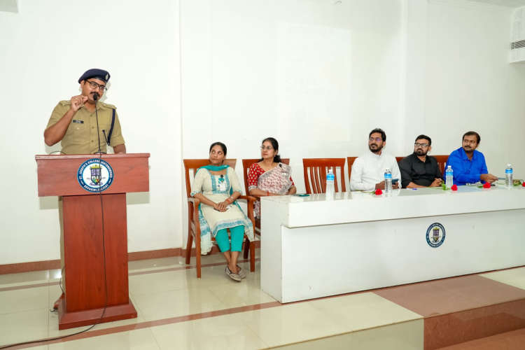 Cyber Security Awareness Program Organized at St Josephs College Devagiri