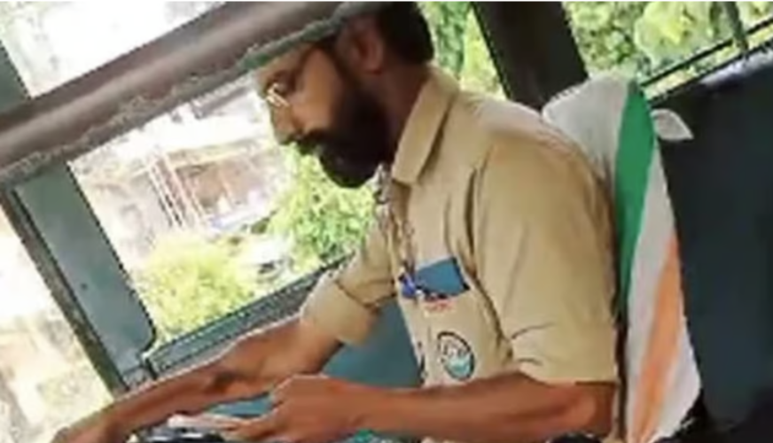 Using a mobile phone while driving MVD suspends license of KSRTC driver