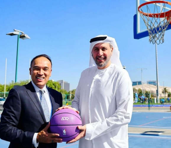 ADQ NBA Team Up to Revamp Abu Dhabis Public Basketball Courts