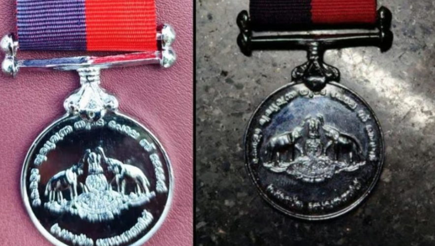 Typos on Chief Ministers Police Medal Instructions to take back the medals